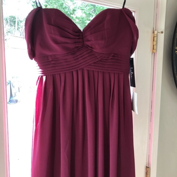 Lulus off the shoulder maxi dress - Picture 6 of 7